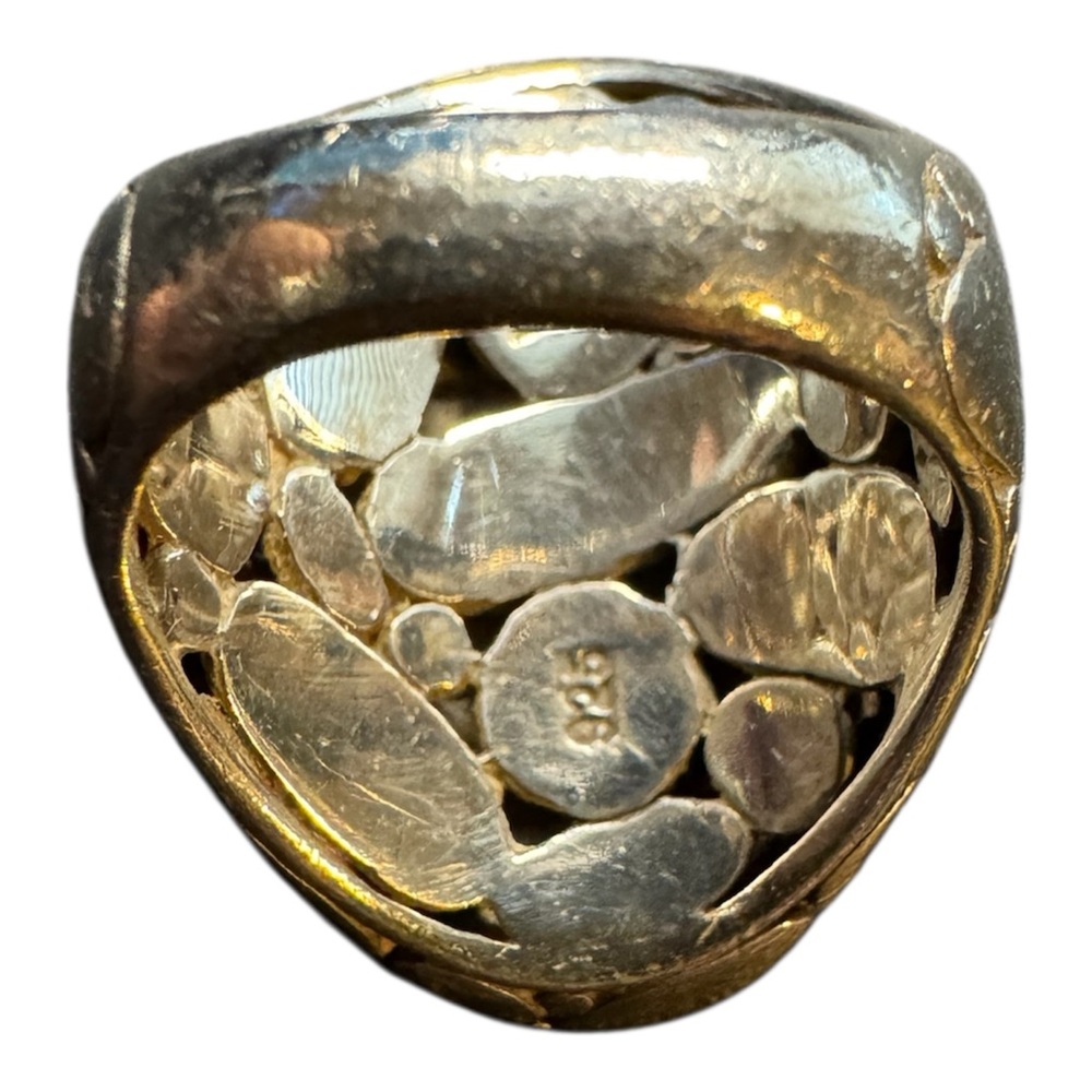 John Hardy Kali Pebble Saddle Design Ring - Picture 6 of 10